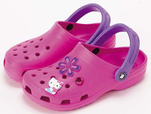 boty Crocs s hello kitty